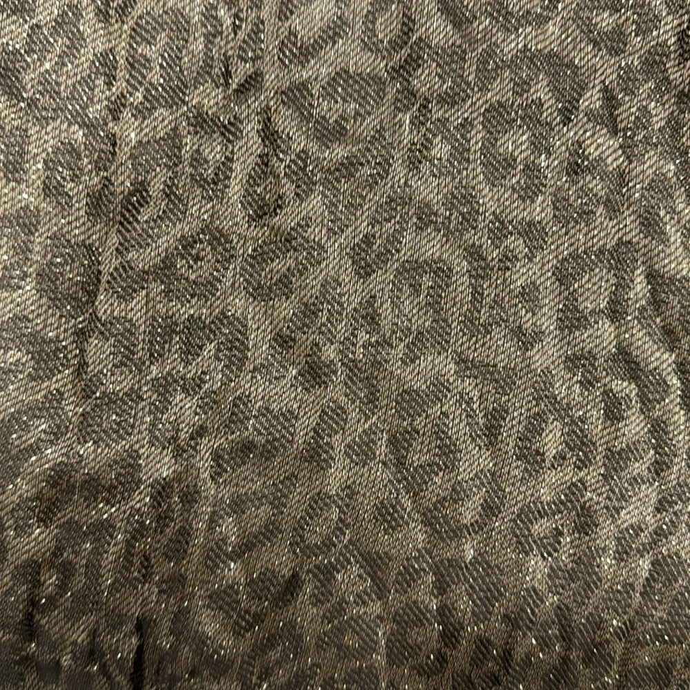 Michael Kors Leopard Lurex Jacquard Shawl/Scarf